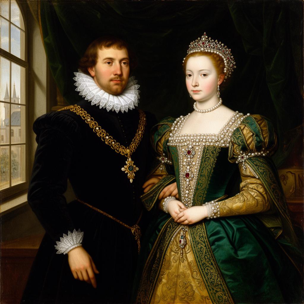 Royal Couple style sample