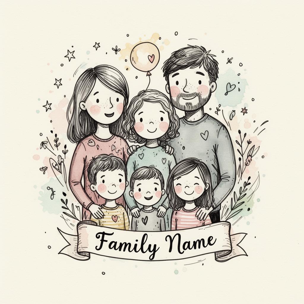 Family Crest style sample